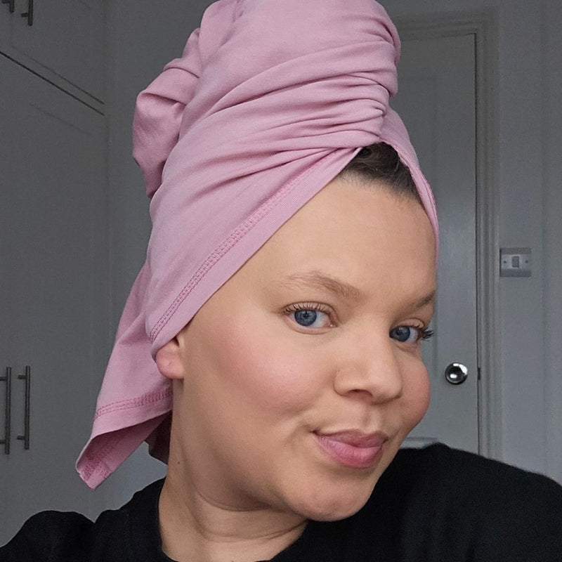 Why I’m Creating an Organic Cotton T-Shirt Hair Towel (Better for Curly Hair & the Planet)