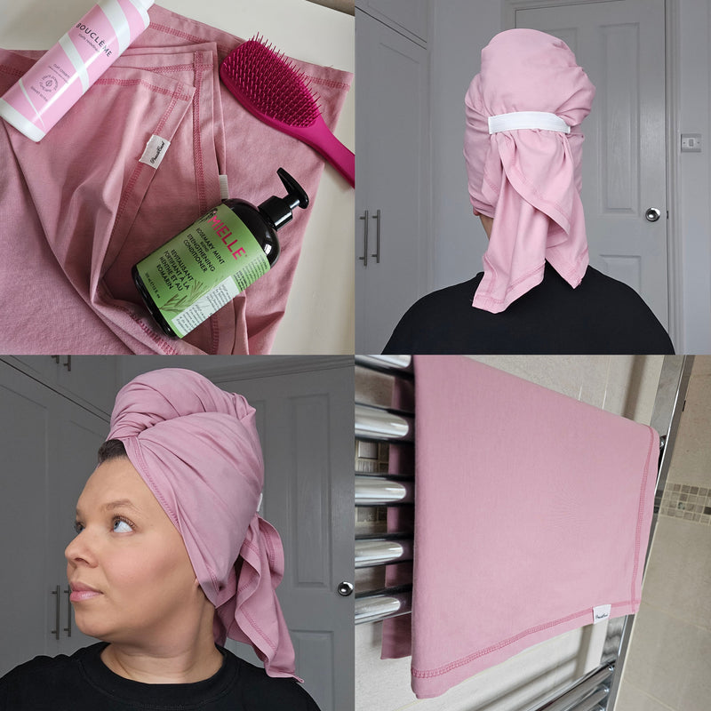 Why I’m Creating an Organic Cotton T-Shirt Hair Towel (Better for Curly Hair & the Planet)