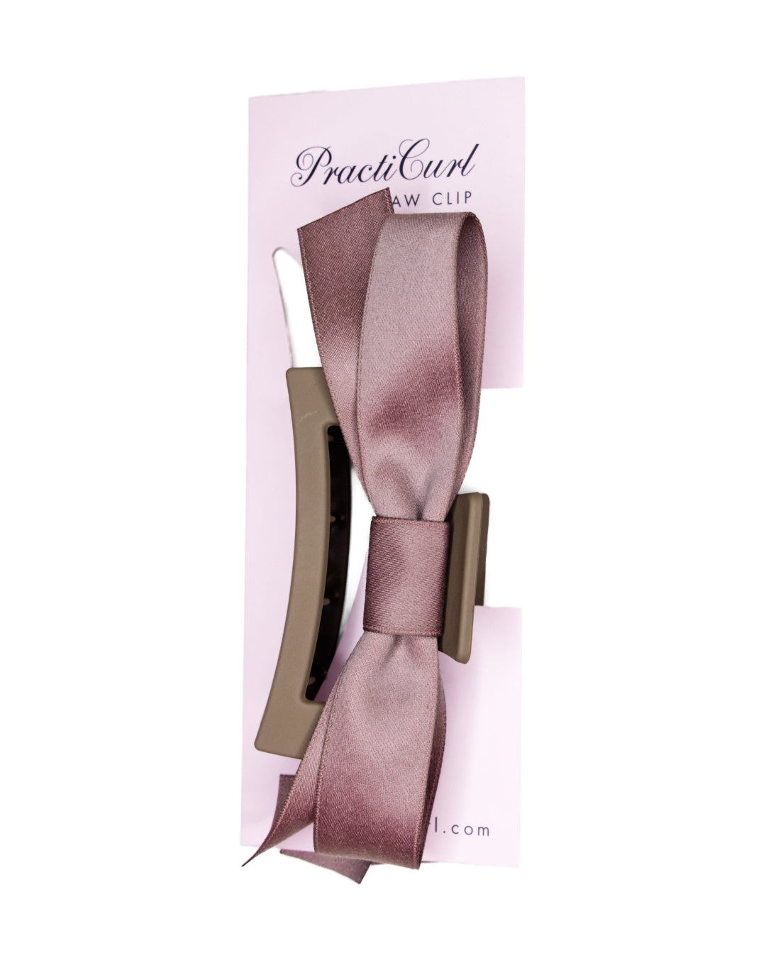 Small Bow Clip - Mauve