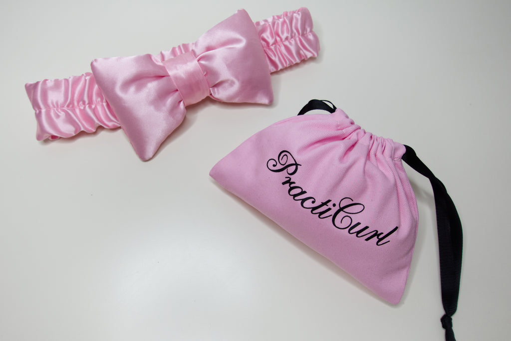 Satin Beauty Band - 'Candy Pink'