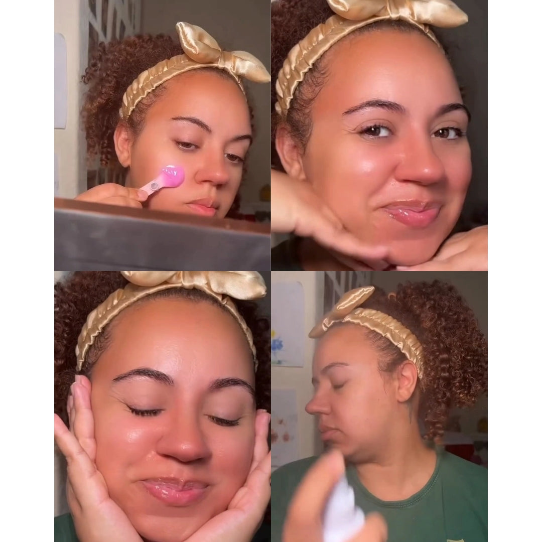 Satin Beauty Band - 'Golden Girl'