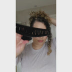Extra‑Large Claw Clip for Thick, Curly & Textured Hair — Black