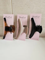 Extra‑Large Claw Clip for Thick, Curly & Textured Hair — Black