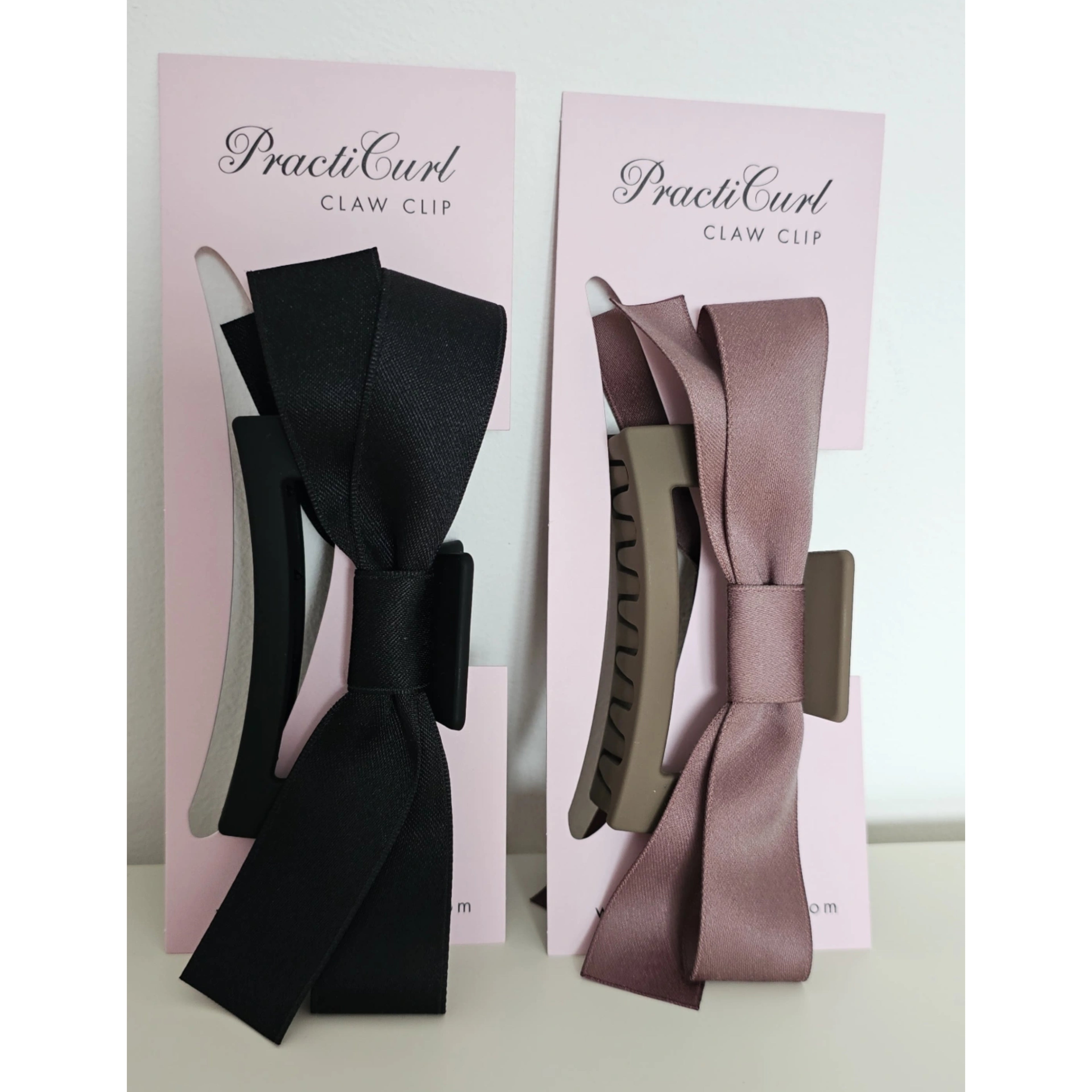 Small Bow Clip - Mauve